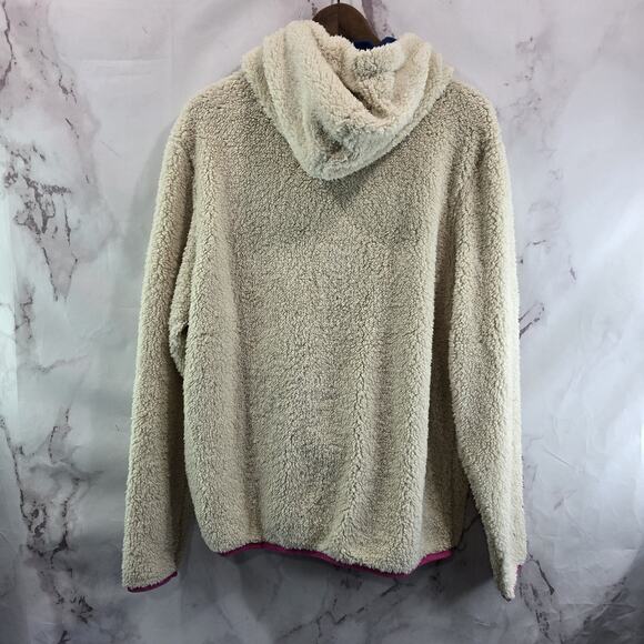 Chubbies Hoodie Mens Medium High Pile Pullover Sweatshirt Teddy Sherpa Snow Day - Picture 6 of 10